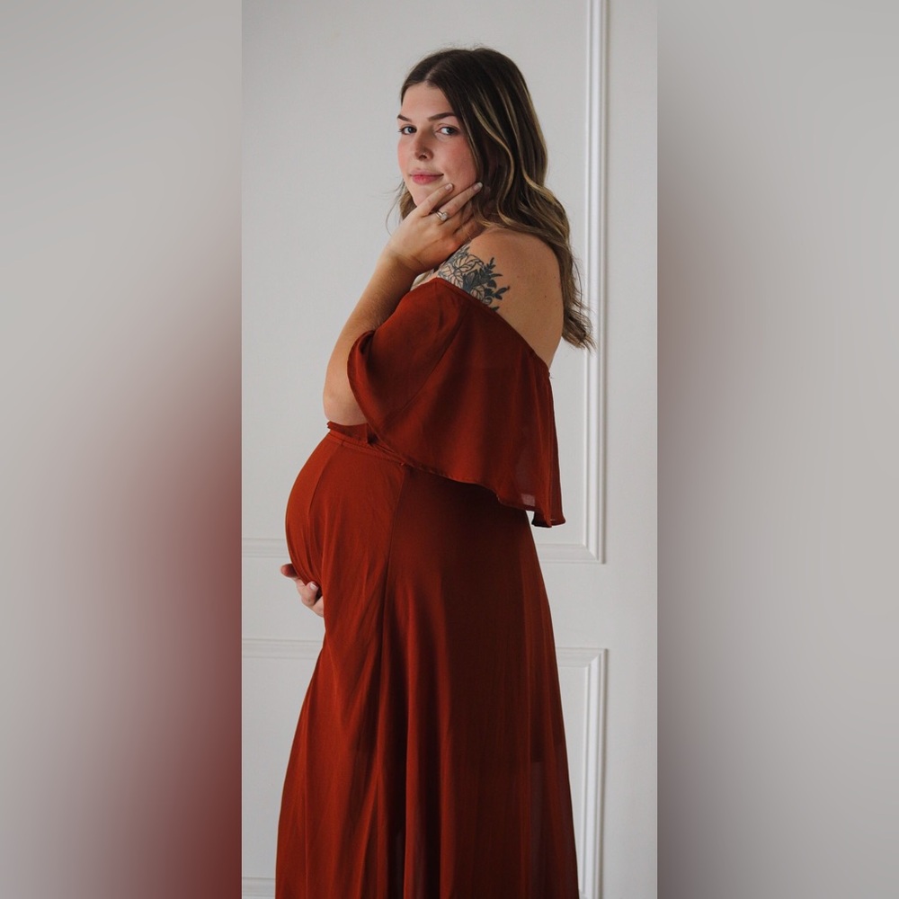 Baltic Born Victoria Off Shoulder Maxi Dress